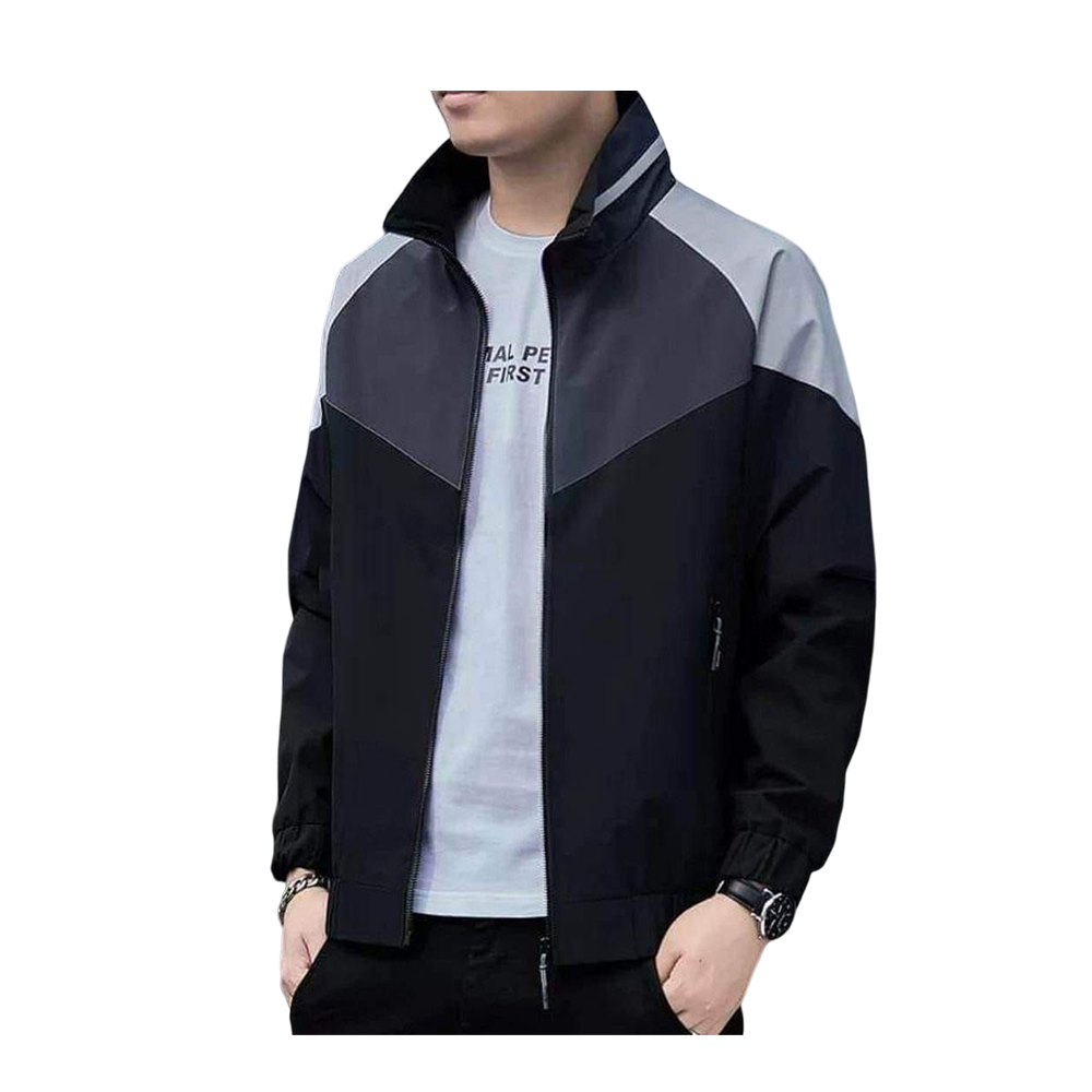 Winter China Fabrics Padding Jacket for Men - Black - J-15