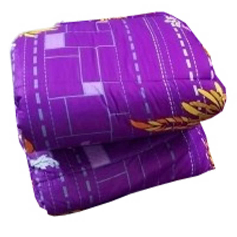 Twill Cotton King Size Comforter - Multicolor - CT-95