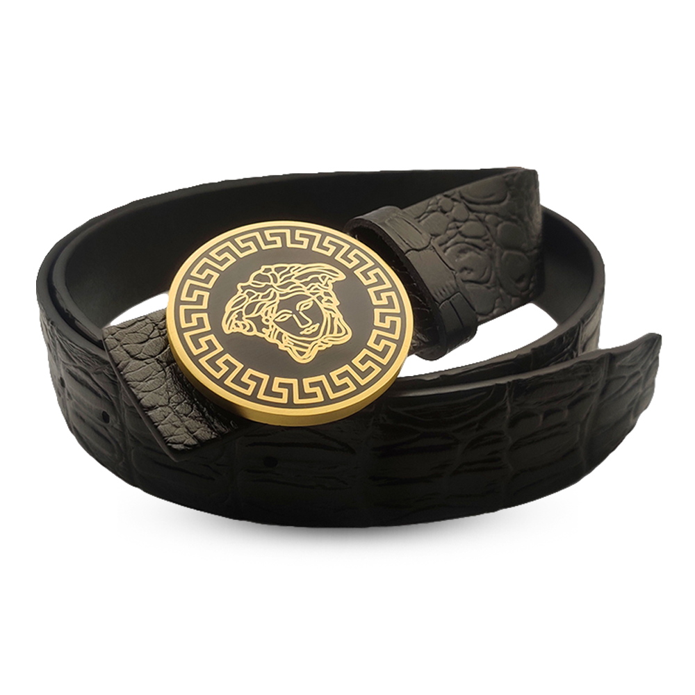 Leather Belt for Men - Coffee