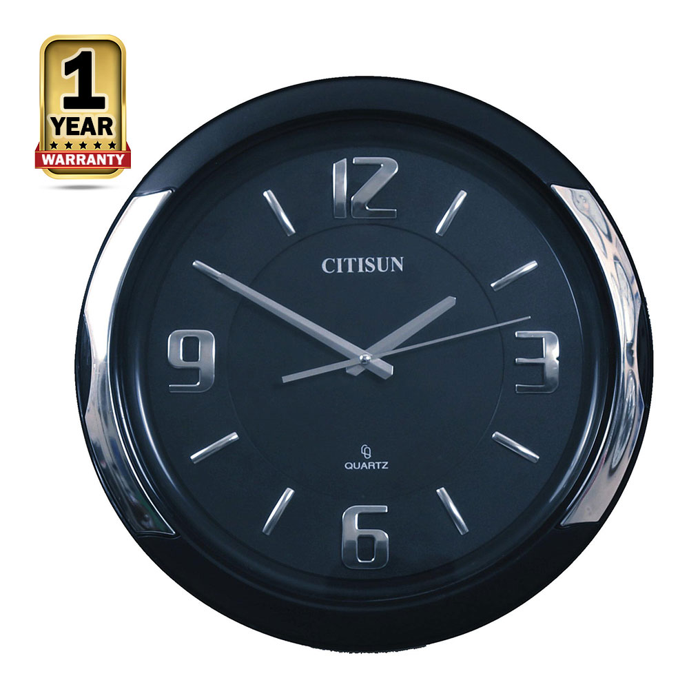 Citisun Wall Clock Black Citisun 37/A