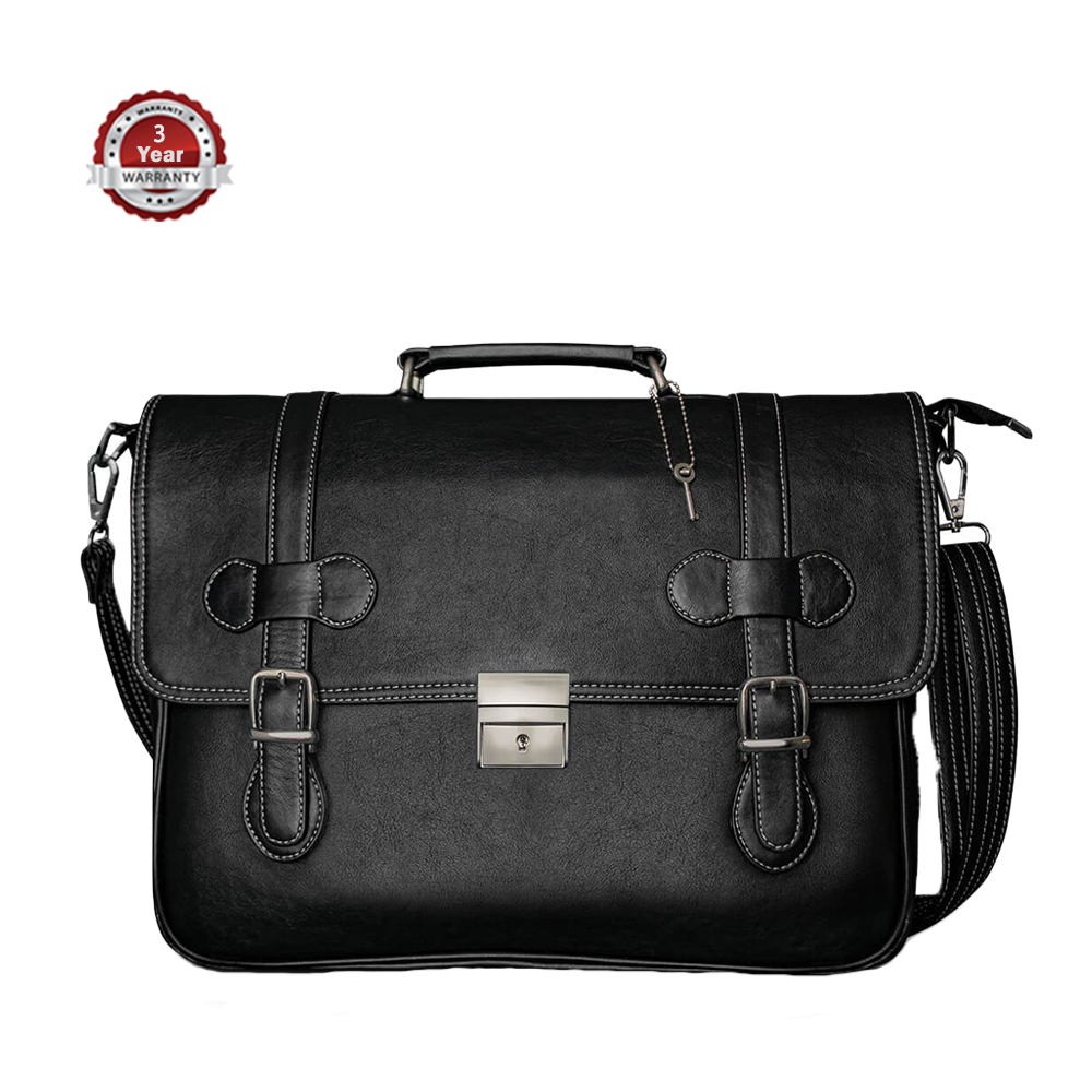 Leather Office Bag For Men - OB -1010