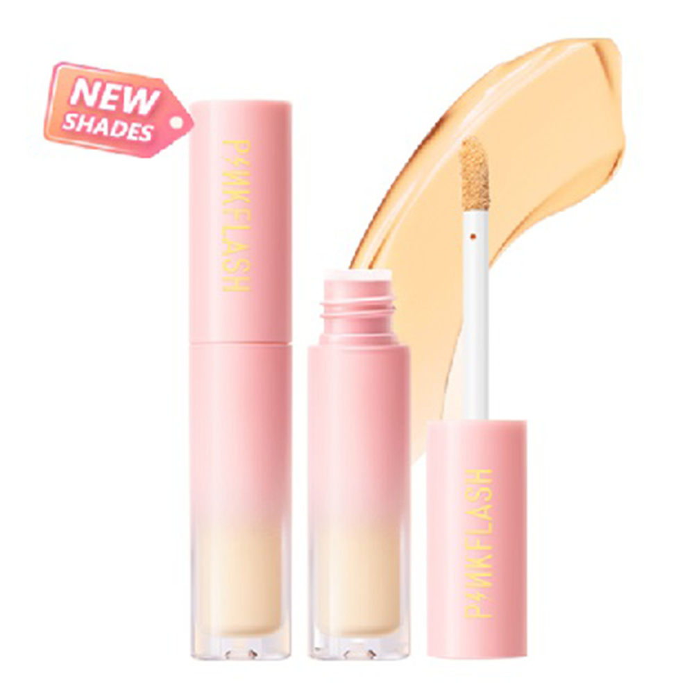 Pink Flash Lasting Matte Concealer - 2.4ml - Yellow Corrector - YL01