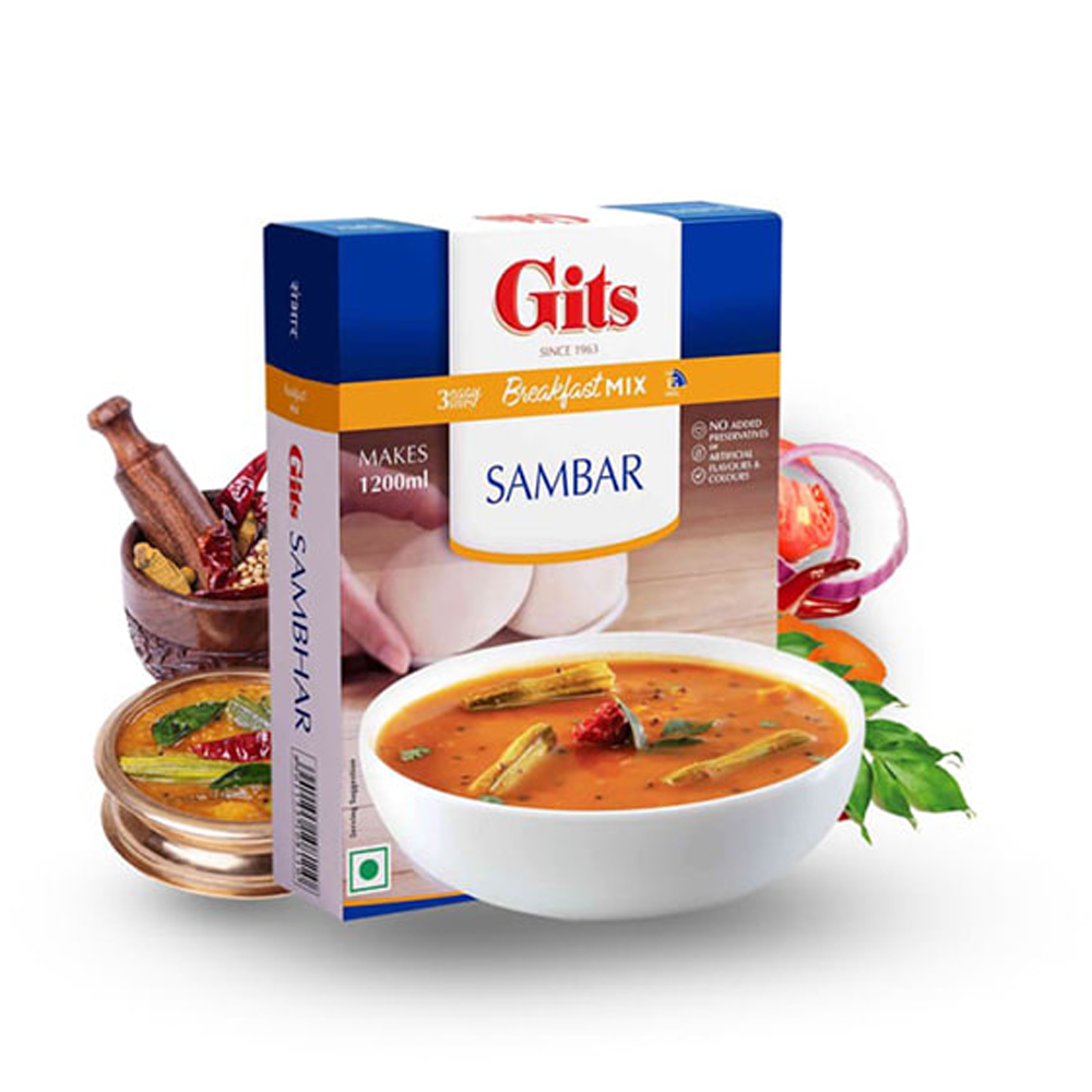 Gits Instant Sambar Breakfast Mix - 100gm