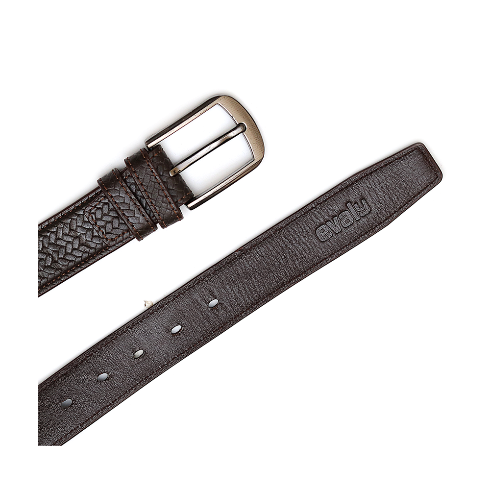 Leather Belt - Dark Chocolate - EB01