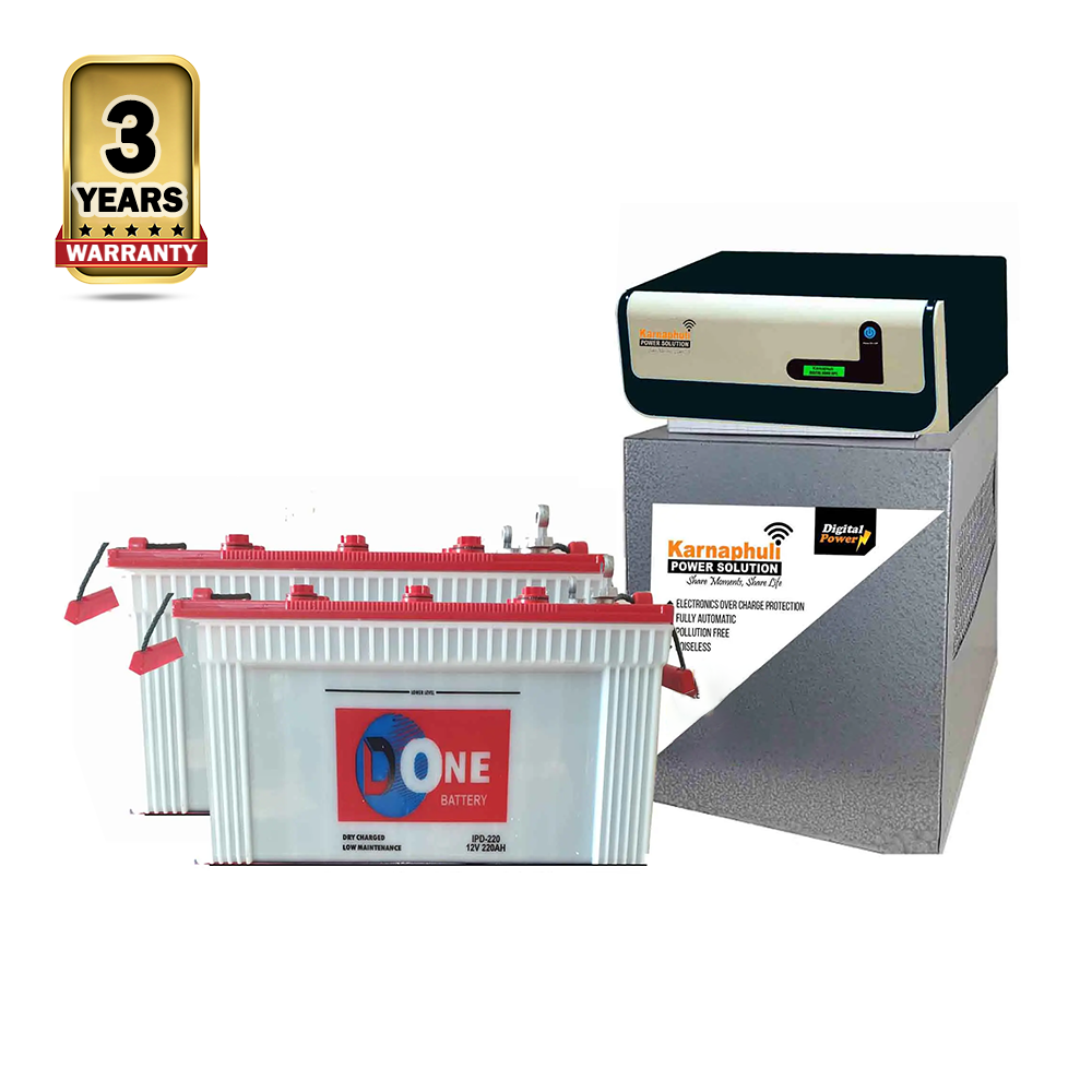 Karnaphuli Digital UPS IPS - 1500 VA - 1200 Watt – 24 Volt - Full Package