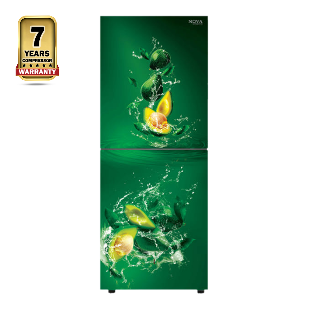 Nova NV-667 Refrigerator - 345 Liter - Green