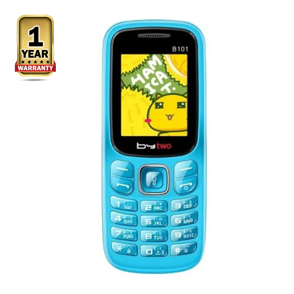 Bytwo B101 Dual SIM Feature Phone - Sky Blue