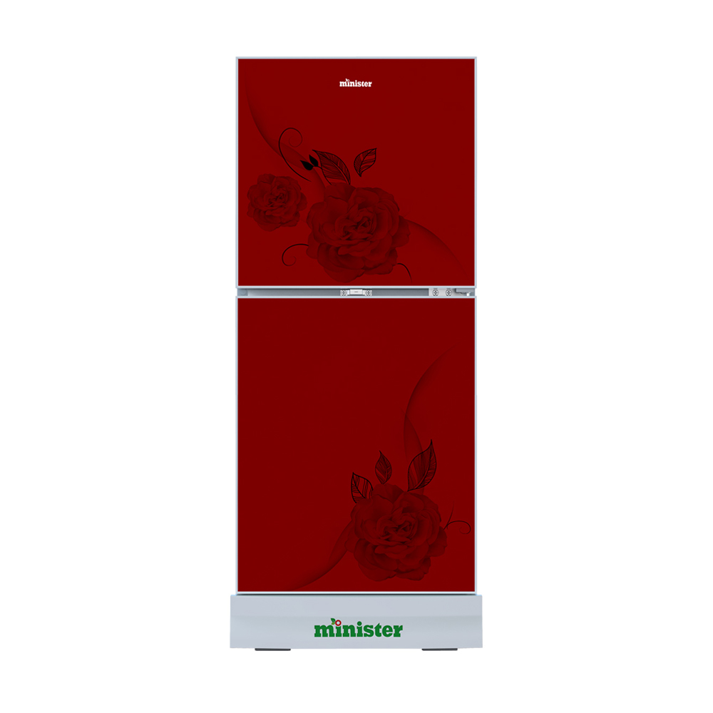 Minister M-165 Refrigerator - 165 Liter - Red Jaba New