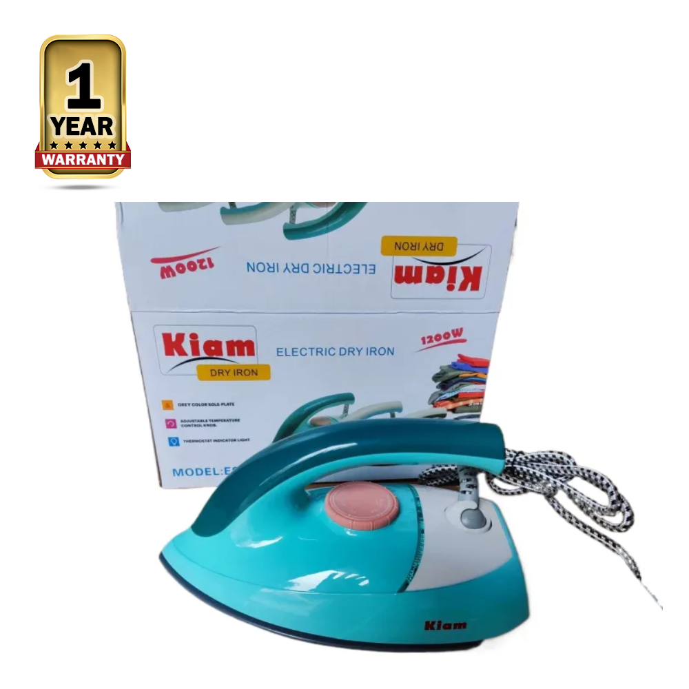Kiam ES-525 Electric Dry Iron - Multicolor 