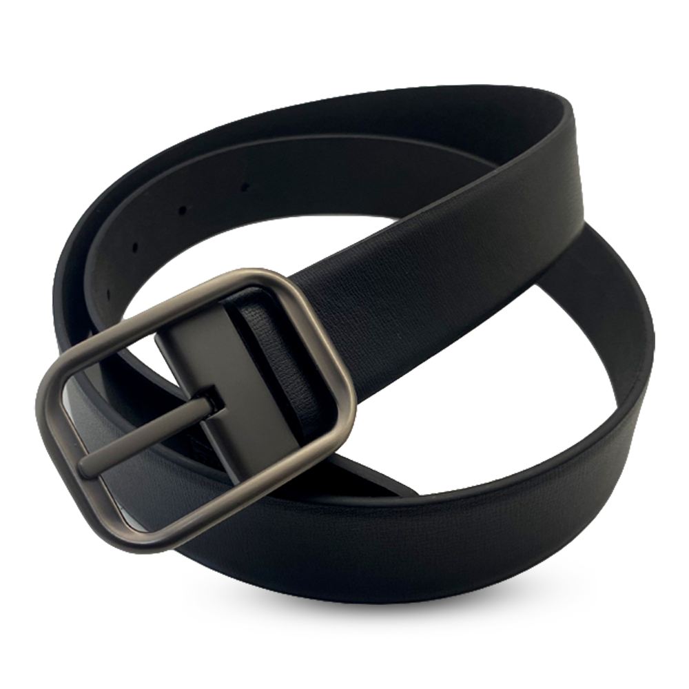 Leather Belt for Men - Black