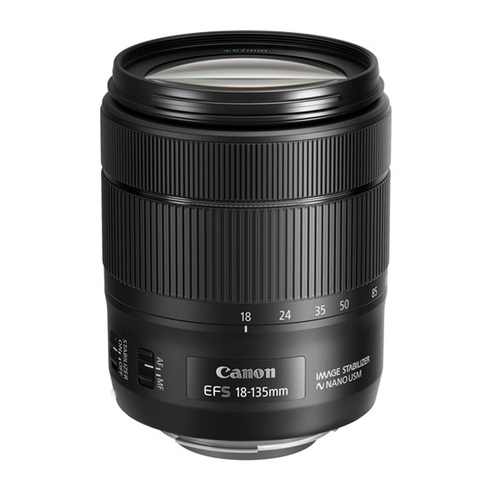 Canon EF-S 18-135mm IS USM Zoom Lens - Black