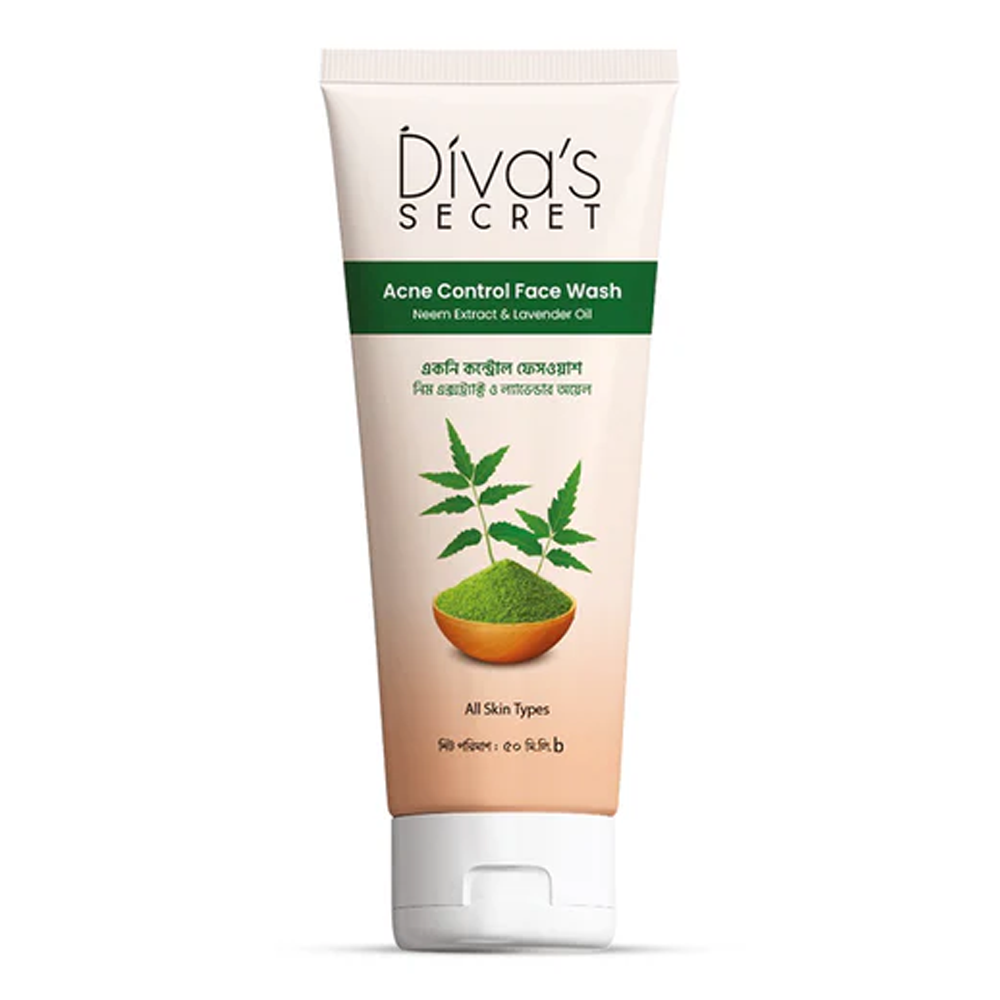 Divas Secret Acne Control Face Wash - 50ml - PAL000382 