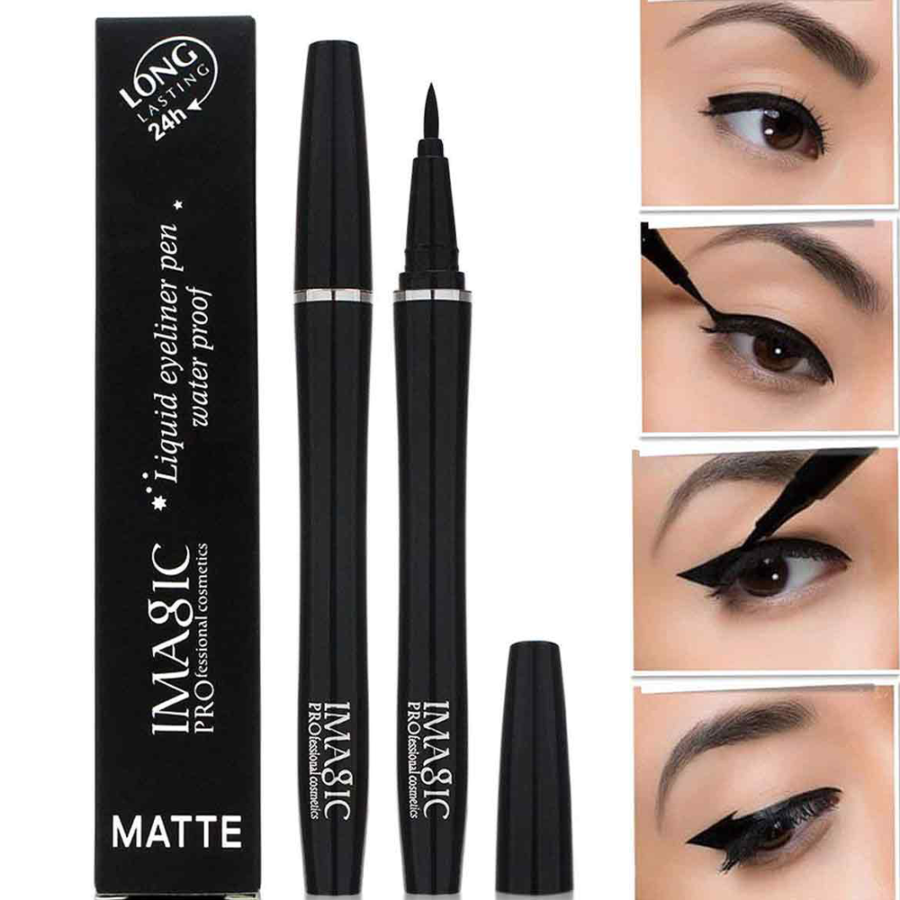 Imagic Professional Waterproof Liquid Pen Eyeliner - Black 