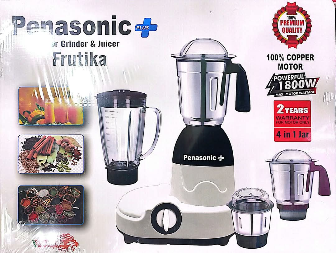 Panasonic Frutika 4 in 1 Blender & Juicer-1800w