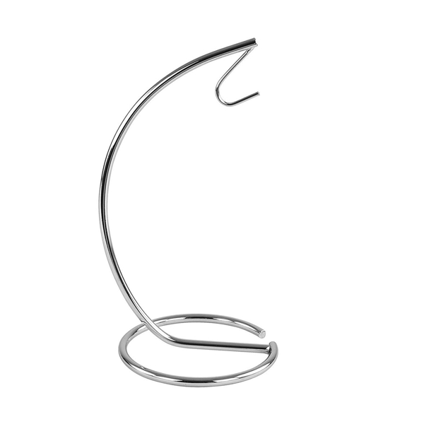 Iron Banana Hanger with Hook for Kitchen Counter - Silver