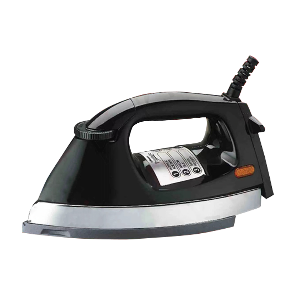 Heavyweight Black Marco Prestige Electric Dry Iron - Black and Silver - 777