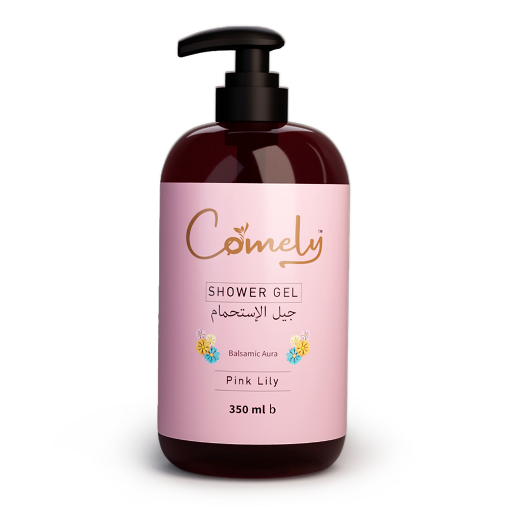 Comely Pink Lily Shower Gel - 350ml