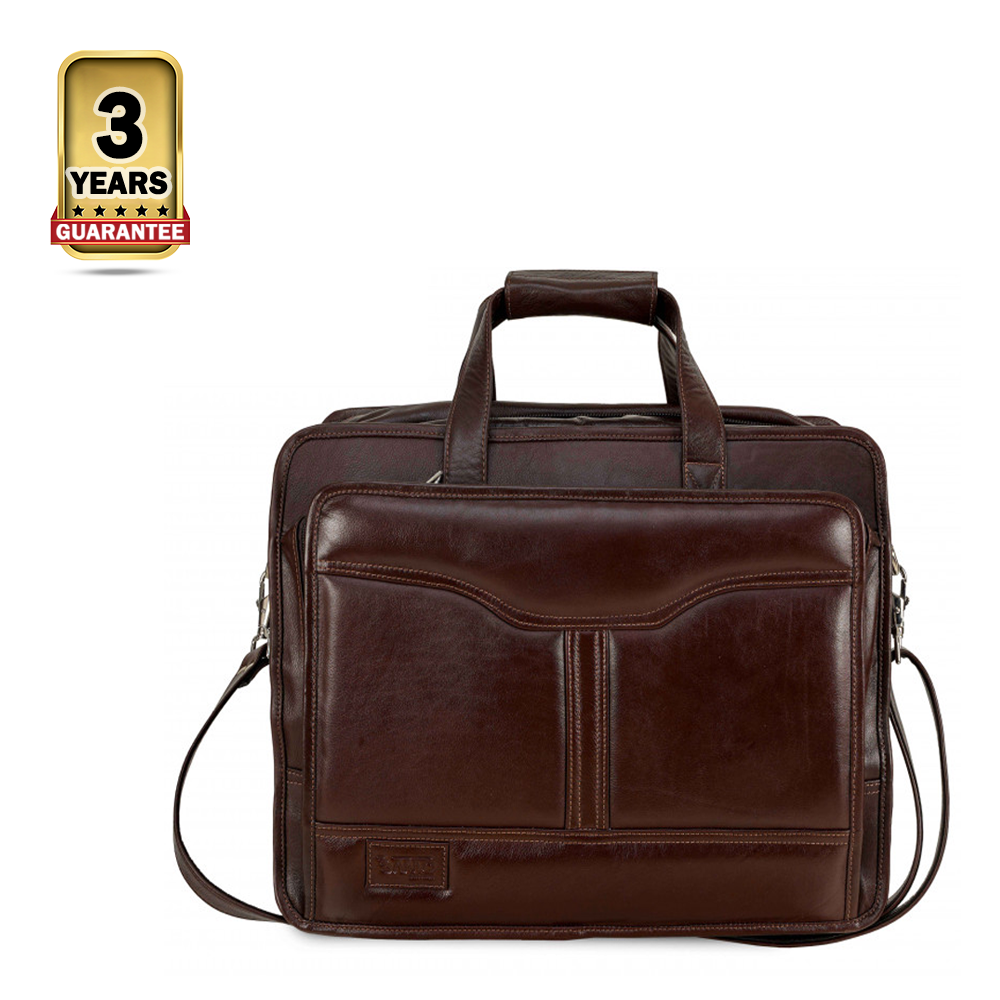 Leather Office Bag For Men - OB -1021