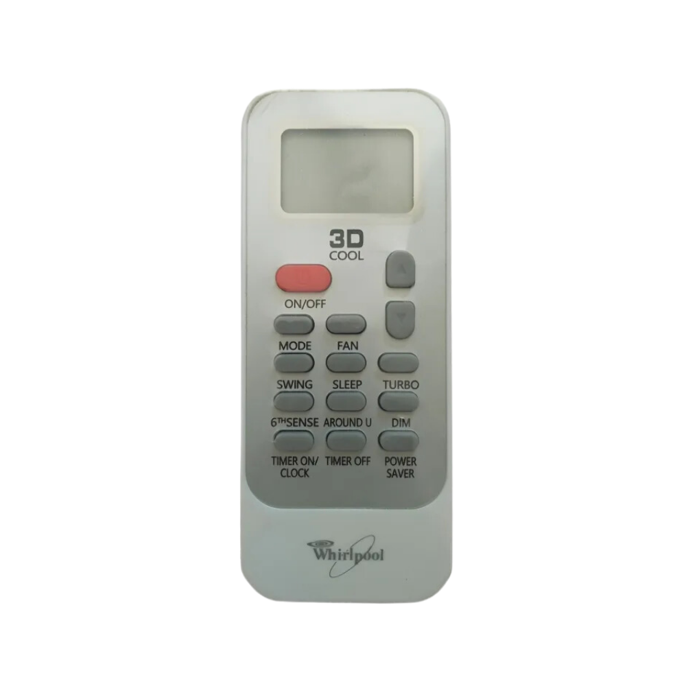 Whirlpool Air Conditioner Remote