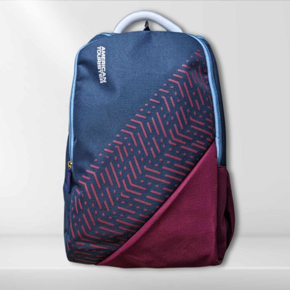 American Tourister Polyester Fabrics Backpack - Multicolor