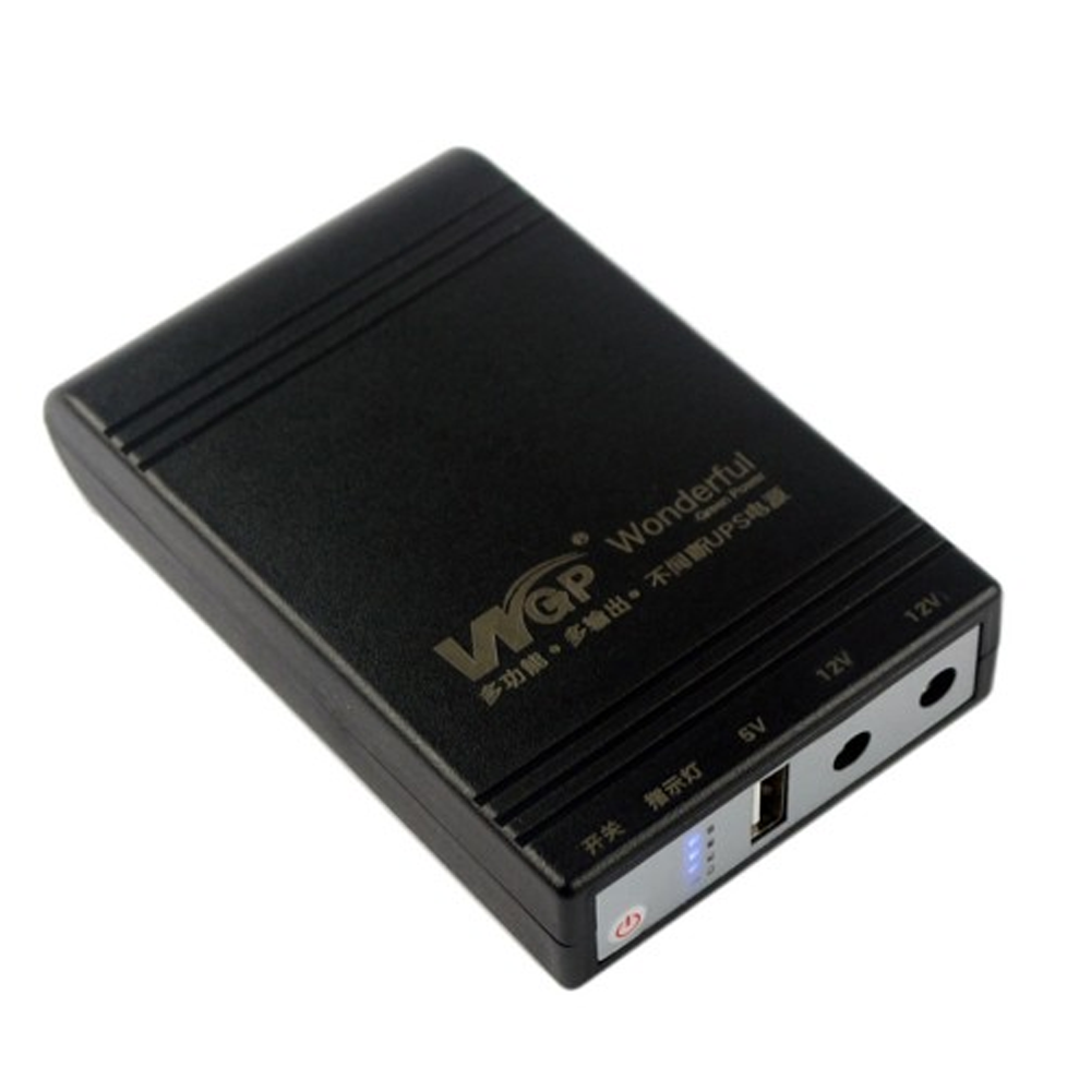 WGP Mini UPS 10400 mAh Battery 5,12,12 Update version