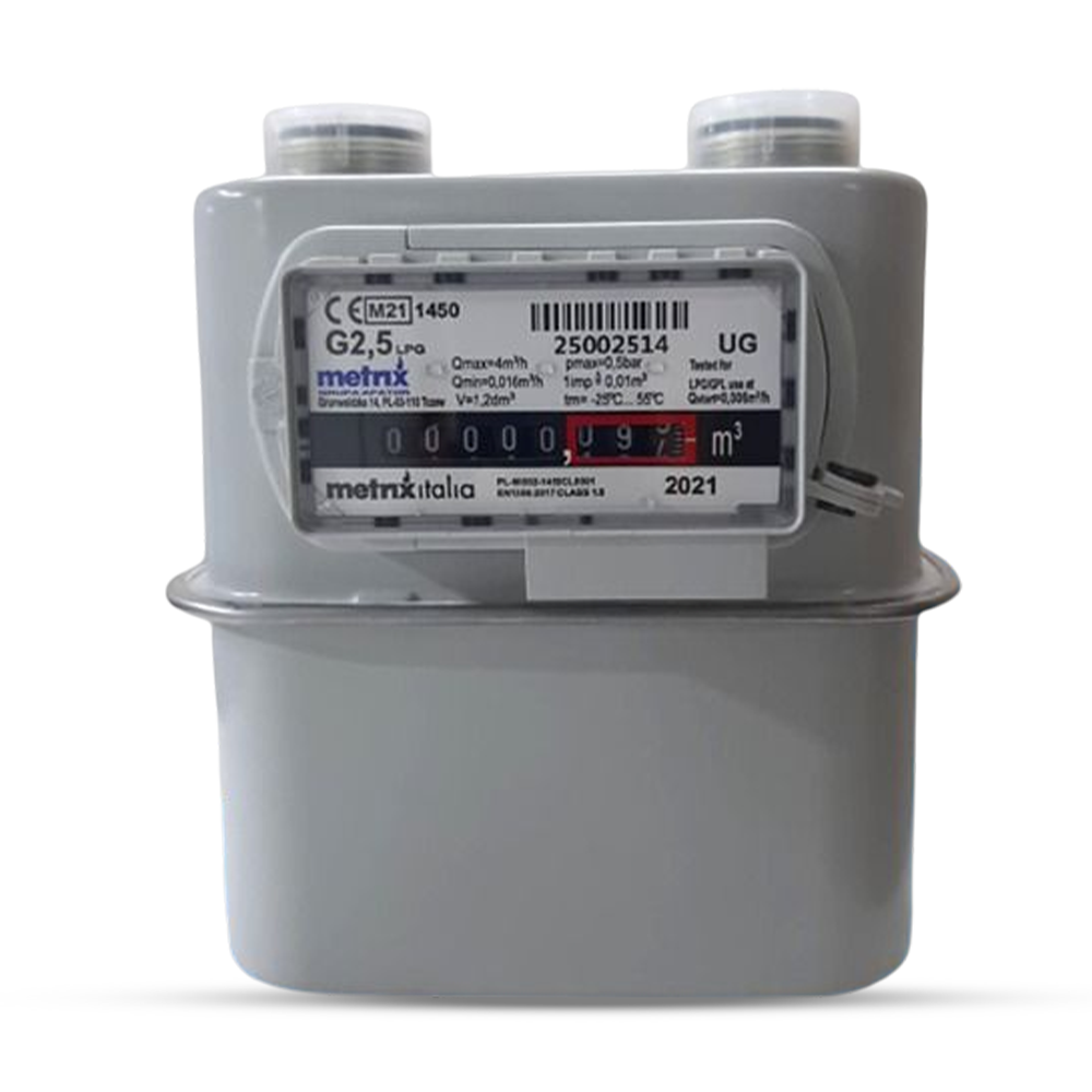 Matrix Italy G2.5 Gas Meter - Gray 