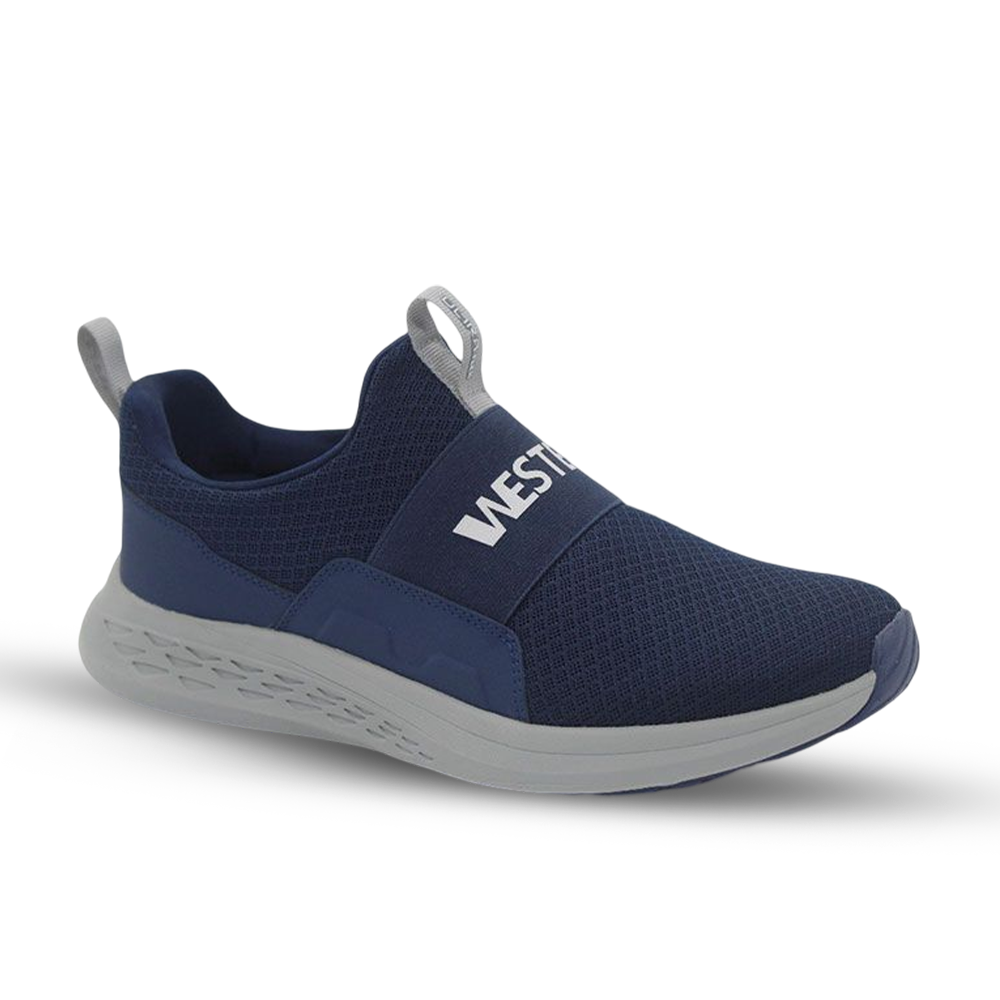 Ultra Flex Walking Shoes For Men - Blue - WT01