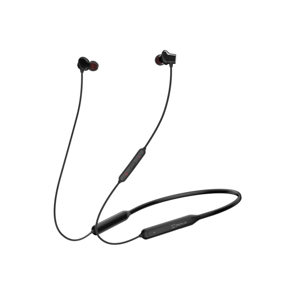 OnePlus Bullets Wireless Z Bluetooth Neckband Earphone - Black (Replica)