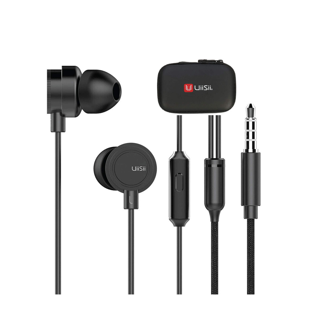 UiiSii HM13 Wired In -Ear Headphone - Black