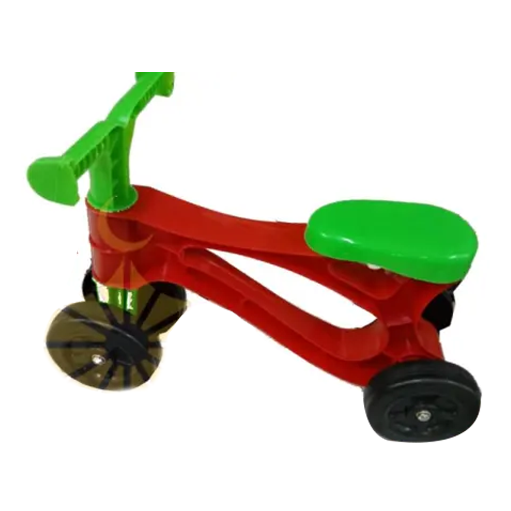 Push Balance Tricycle For Baby - Red and Green
