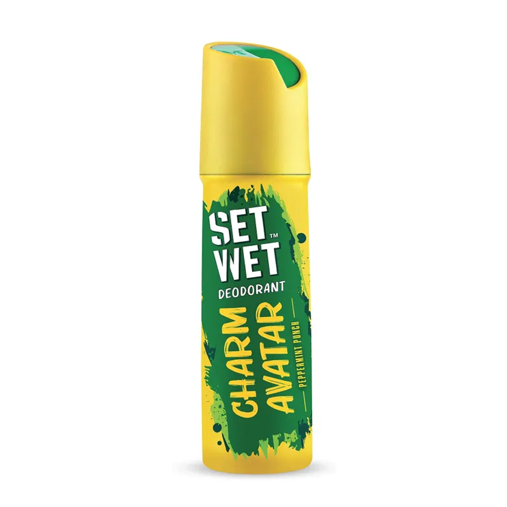 Set Wet Charm Avatar Deodorant Spray Perfume for Men - 150ml