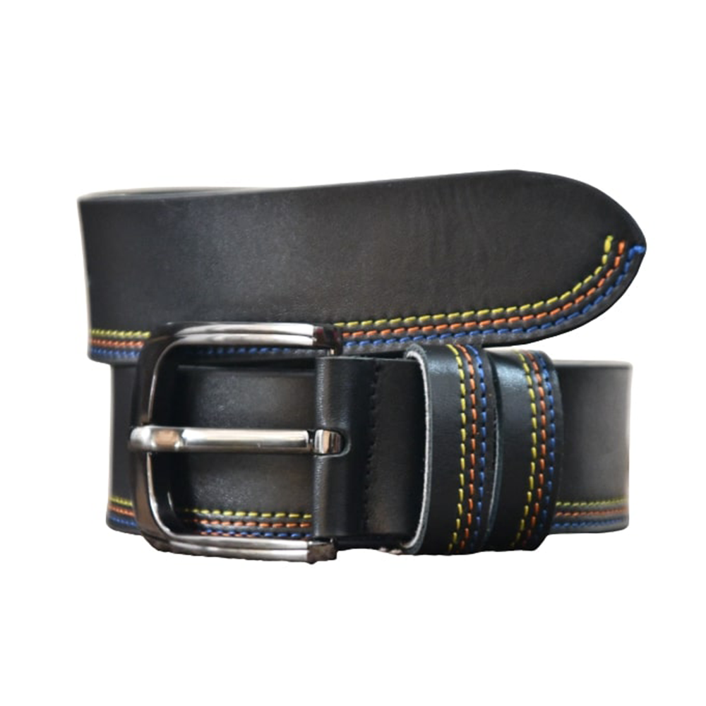 Loretta Leather Belt For Men - LLB - 0050 - Black