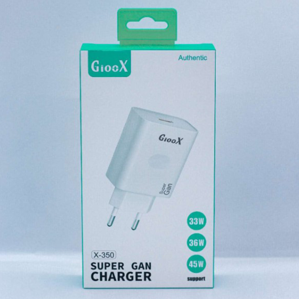 GIOOX X-350 SUPER GAN Charger - 33W to 45W