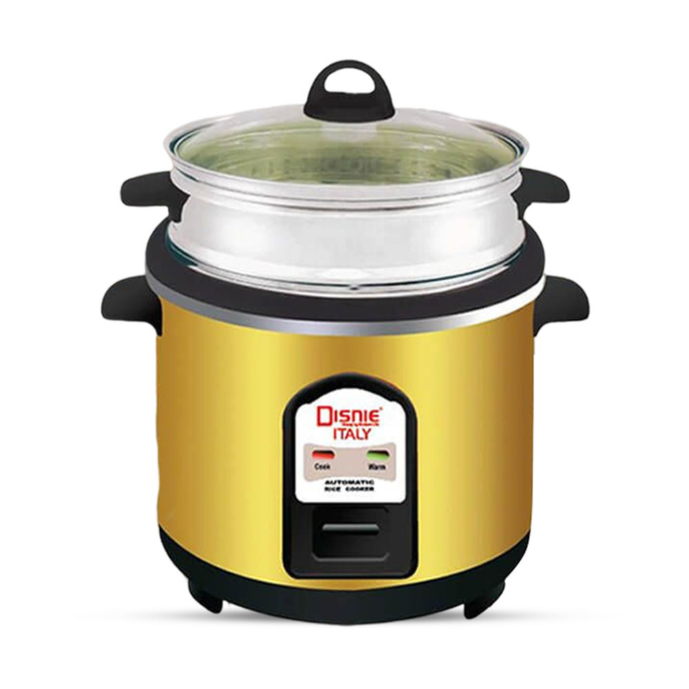 Disnie Drcd-1.8L-03O Automatic Multifunction Double Pot Rice Cooker - 1.8 Ltr