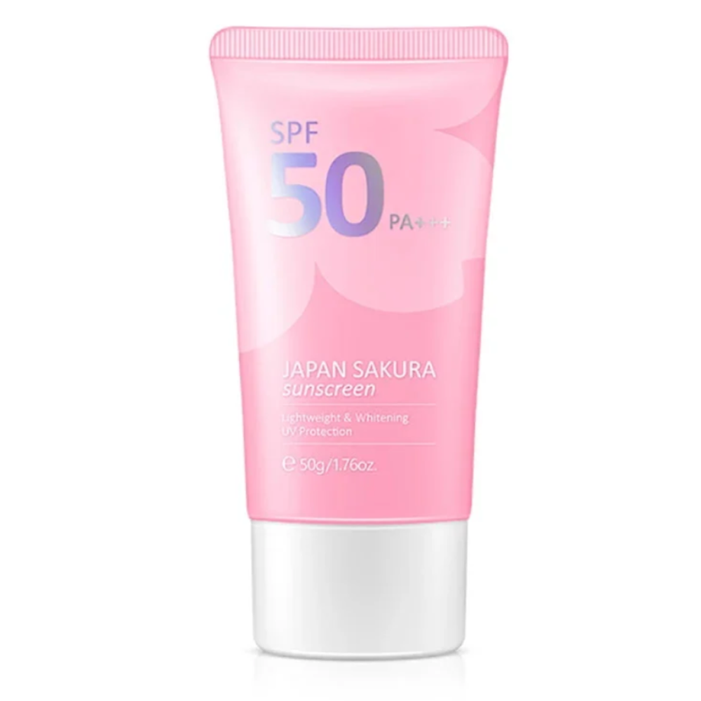 Laikou Japan Sakura Sunscreen Uv Spf50 Pa+++ Sunblock - 50gm