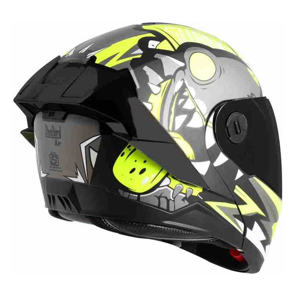 Steelbird SB8 Modular Full Face Bike Helmet - Multicolor