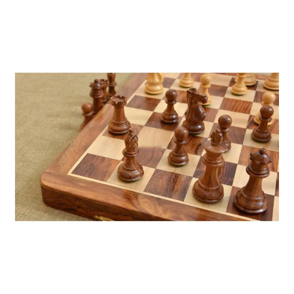 Wood Chess Board - Medium