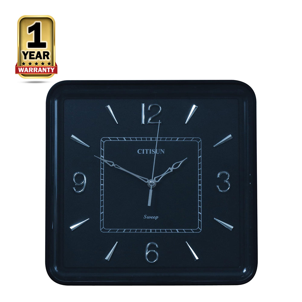Citisun Wall Clock Black Citisun 43