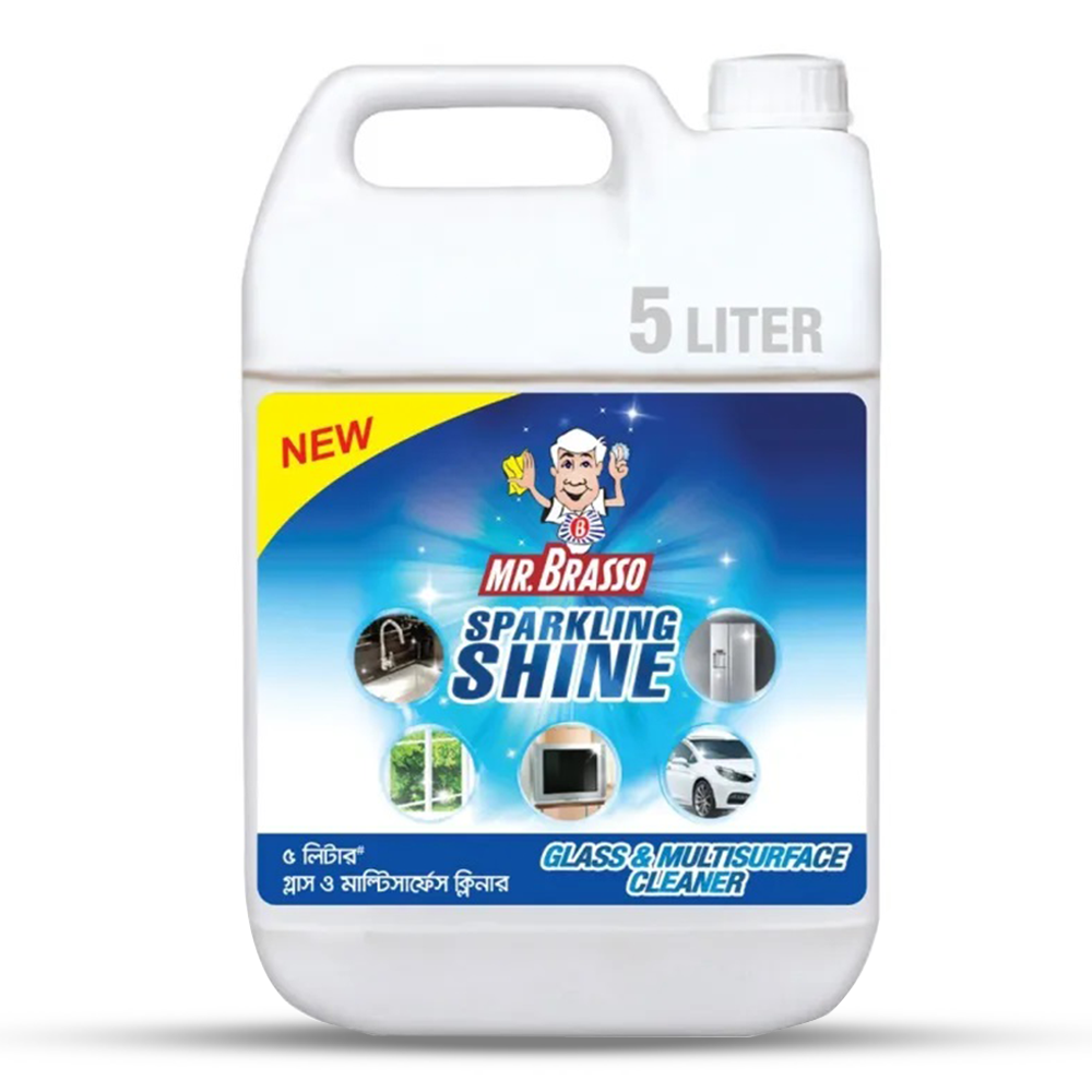 Mr. Brasso Glass Cleaner Refill Pack - 5 Liter - Mr05B