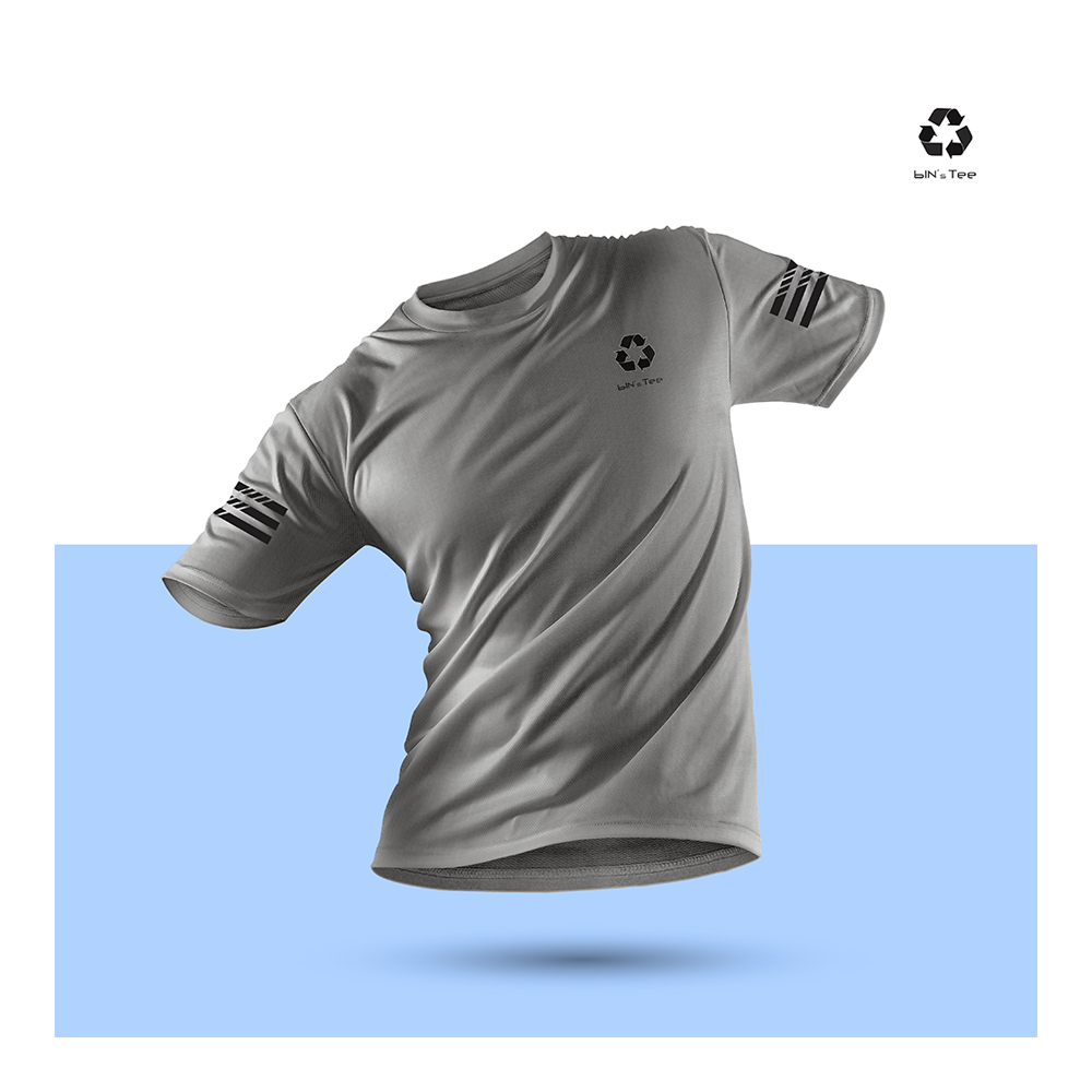 PP Jersey Half Sleeve T-shirt for Men - Dark Ash - bIN's-05
