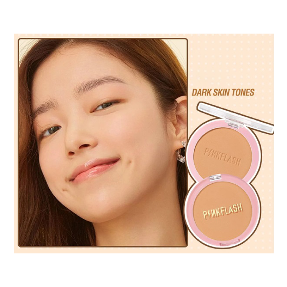 Pink Flash Lasting Matte Pressed Powder - 5.8g - 222