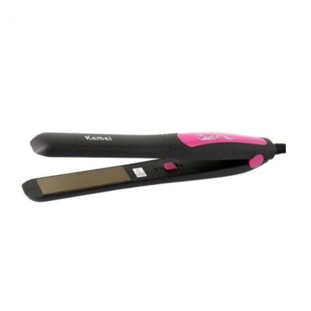 Kemei KM -328 Professional Hair Straightener - Black