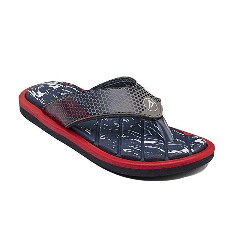 Ajanta Impakto CG4013 Casual Slipper for Men - Red