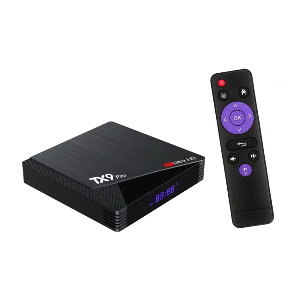TX9 Pro AOS11 Android Smart TV Box - Black