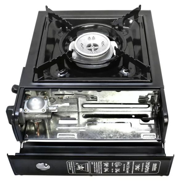 Osel Gourmet Chef Portable Single Butane Gas Stove with Case For Camping