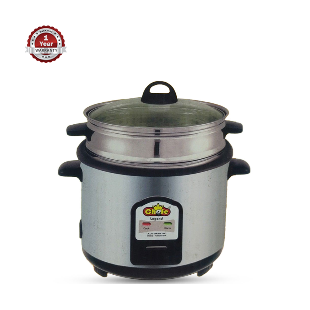 Chefe Hawkins Legend Rice Cooker Single Pot - 2.8 Ltr