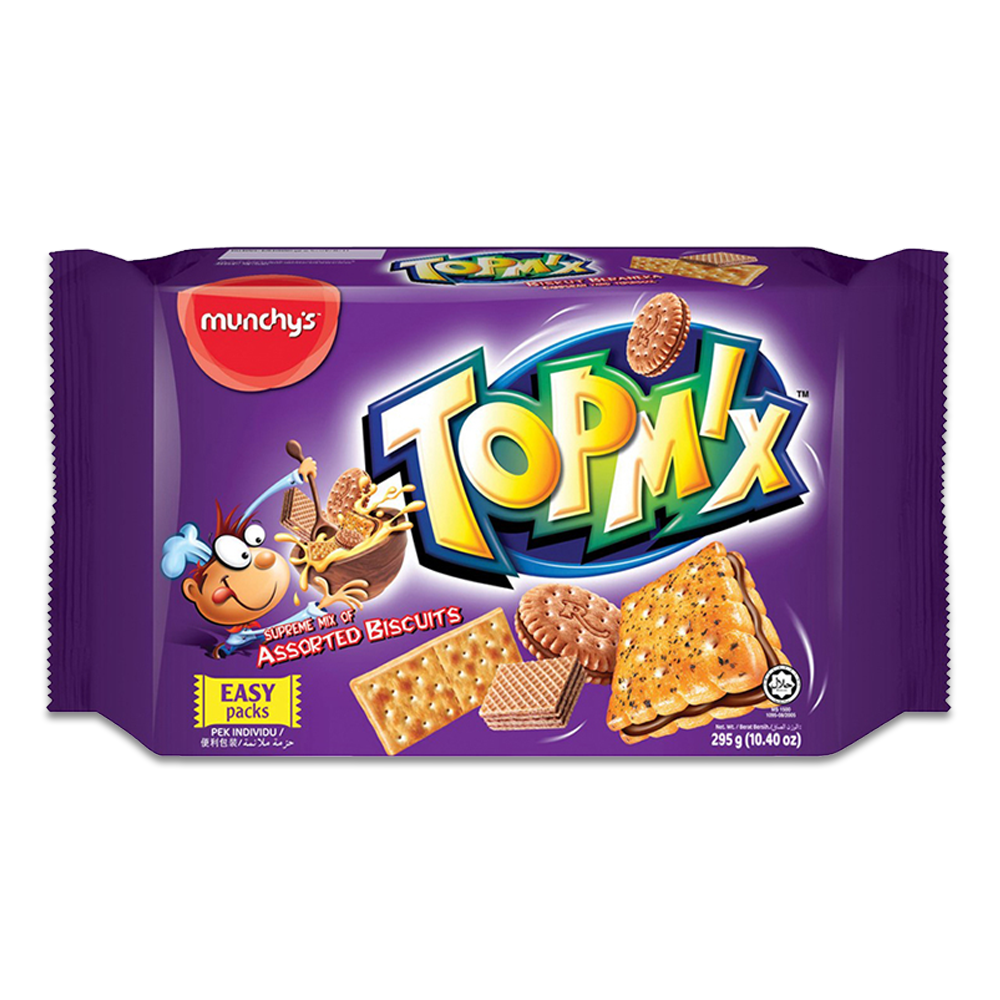 Munchys Topmix Assorted Biscuits - 295gm - 200001378