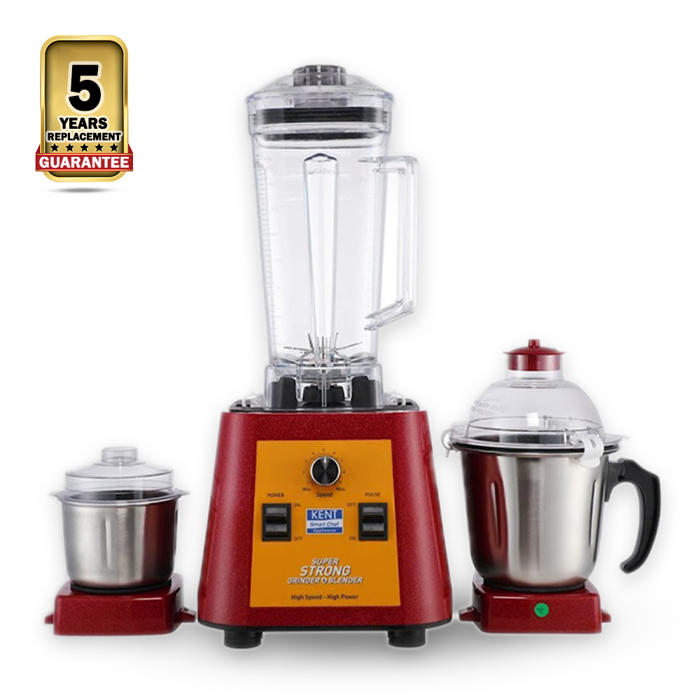 Orpat Mixer Grinder & Blender - 1200 Watt - Red