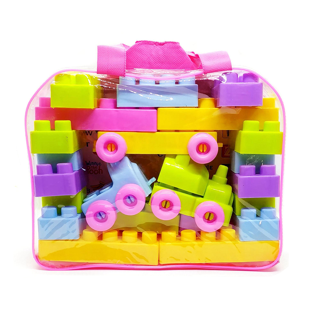 Play and Learn Educational Building Train Blocks Lego Set For Kids -72/53/22 Pcs - 111006671
