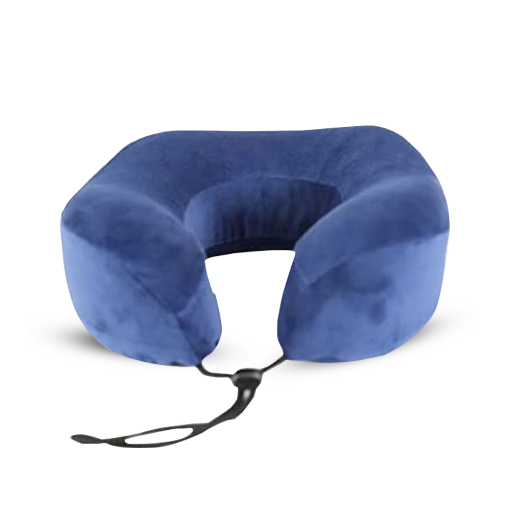 Travel Neck Pillow - Blue 